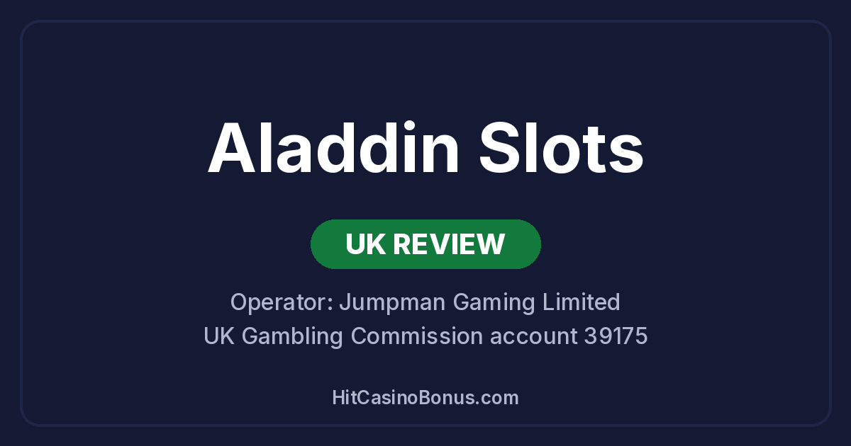 Aladdin Slots UK