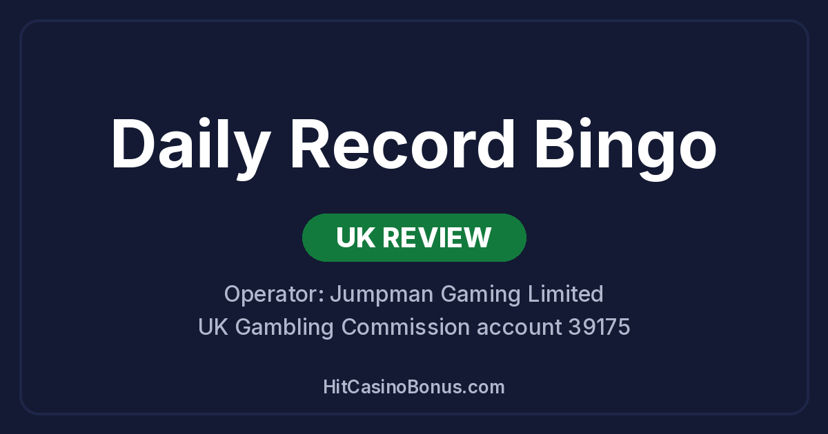 Daily Record Bingo UK