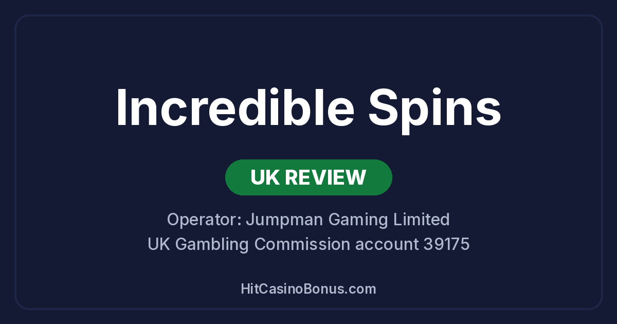Incredible Spins UK
