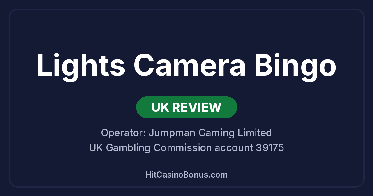 Lights Camera Bingo UK