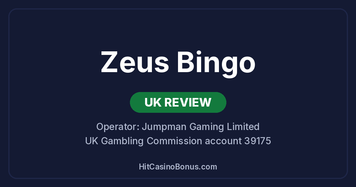 Zeus Bingo UK
