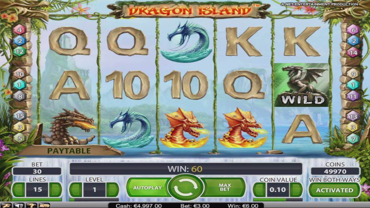 Dragon island slot