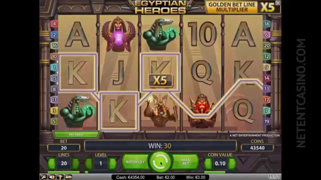 Egyptian heroes slot