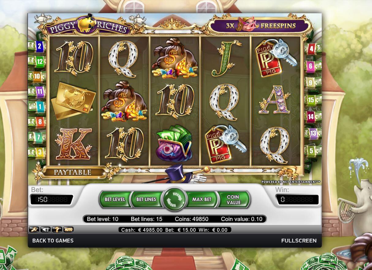 Piggy riches slot