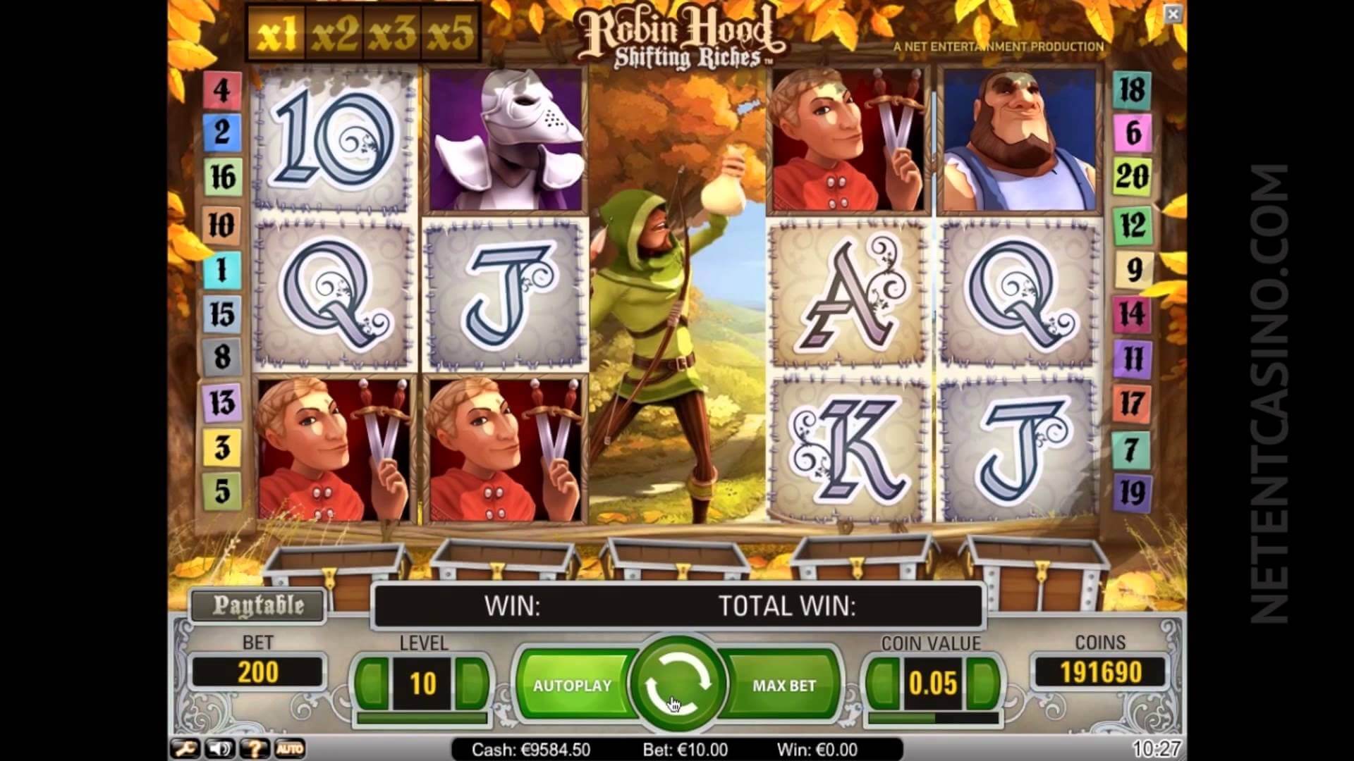 Robin hood slot