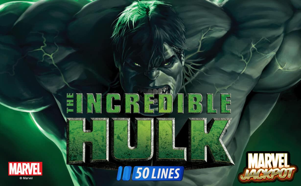 The incredible hulk 50lines slot