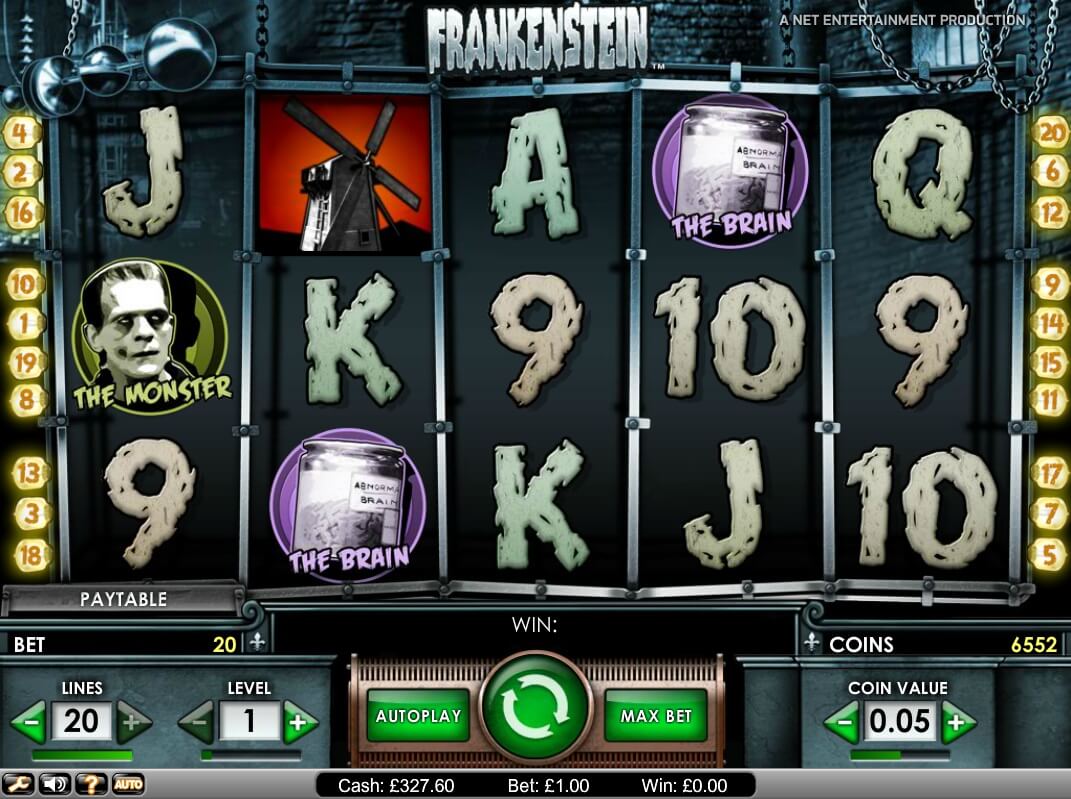 Frankenstein slot