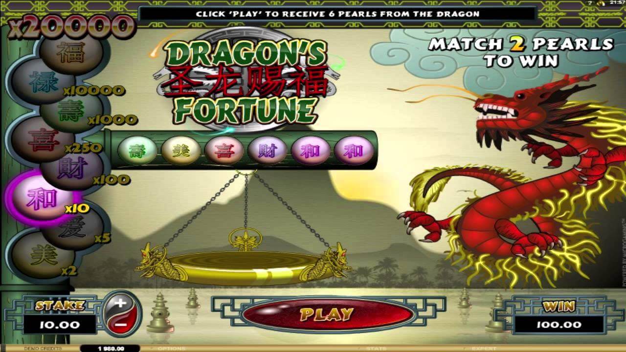 Dragons fortune slot