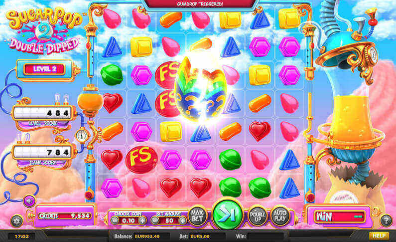 New Slot from Betsoft: Sugarpop 2 - Double Dipped