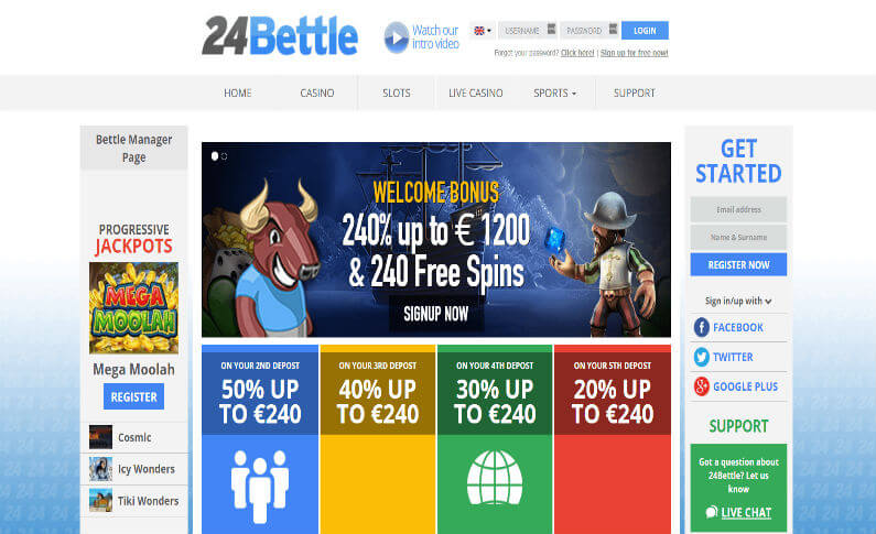 Exciting Promotions to Get Started at 24Bettle Casino