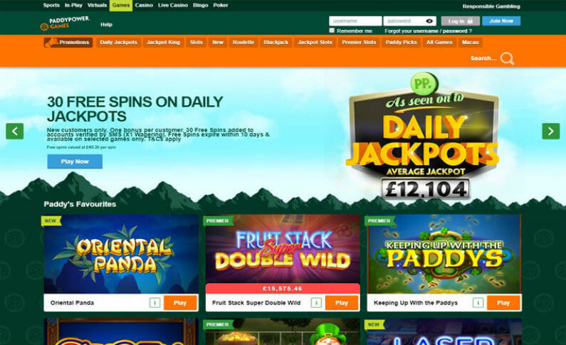 Jackpot Games at PaddyPower: More Special Thanks to Free Bets