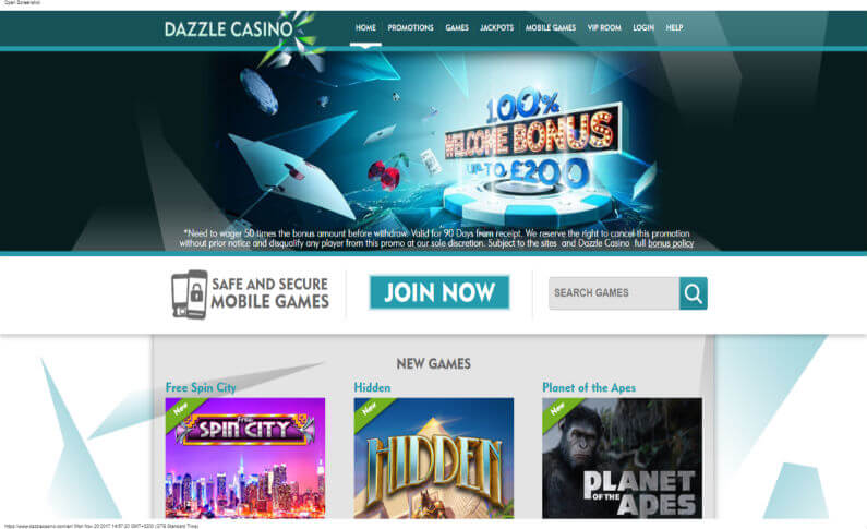 Relax, Have a Break and Play in Real Money with Dazzle Casino