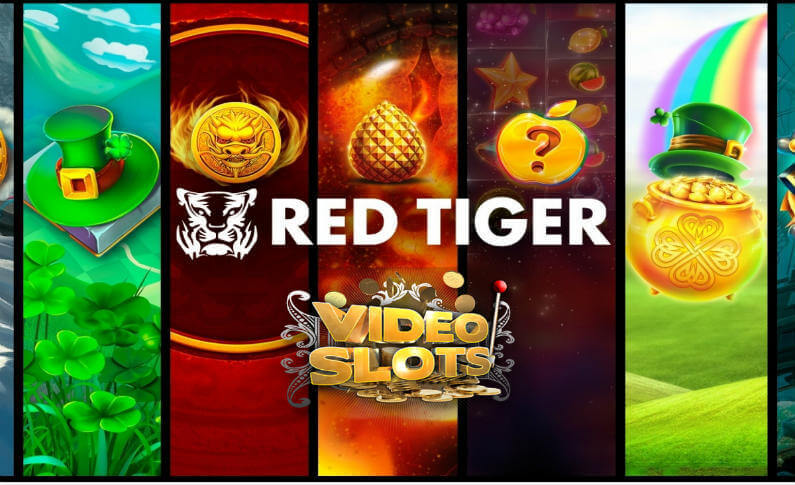 Videoslots Casino Adds Red Tiger Jackpot Network