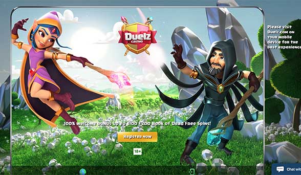 Duelz Casino screenshot